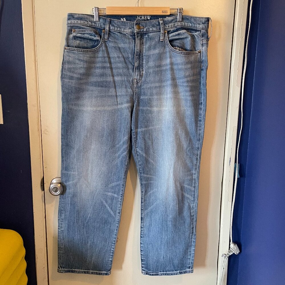 J. Crew Size 35 Slim Boyfriend Jean